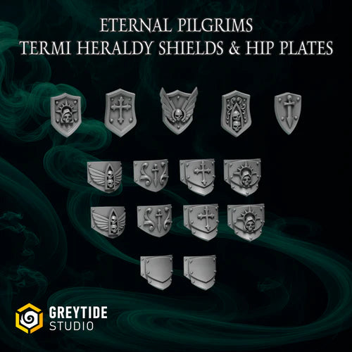 Décorations pour Termi Eternal Pilgrims  – Greytide Studio – Impression 3D Résine – 40K