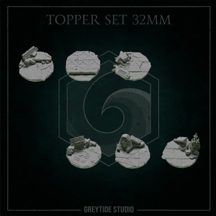 Socles 32mm Pilgrims & Crusaders – Set de bitz personnalisés 40K – Greytide Studio