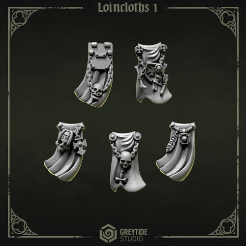Eternal Pilgrims Heads Lot 01 – Custom Bits Set 40K – Greytide Studio