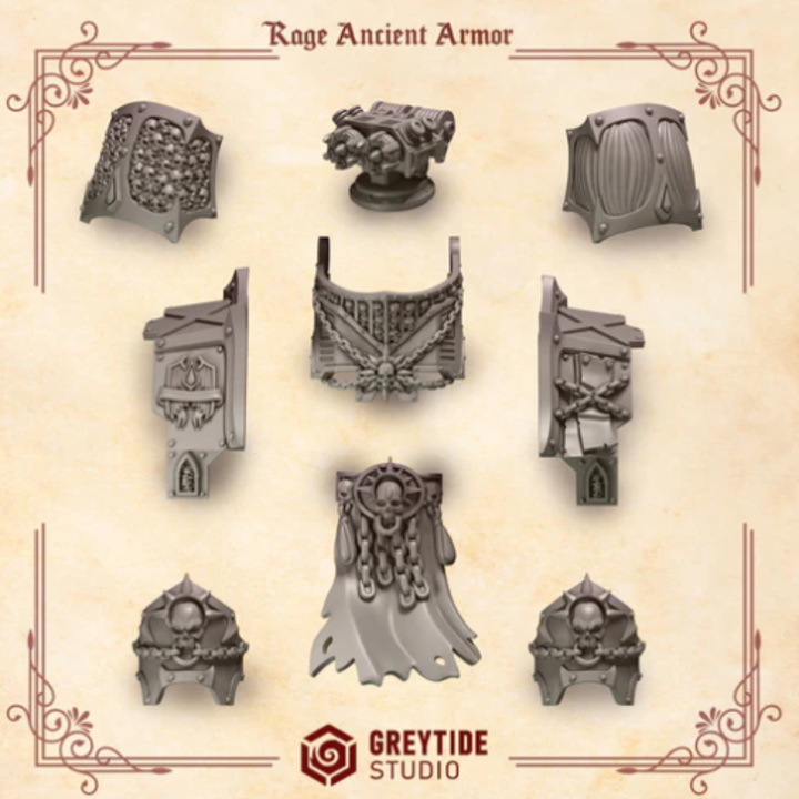 Kit d’amélioration Crimson Lords pour Dread Compagnie de la Mort – Bitz imprimés en 3D – Greytide Studio